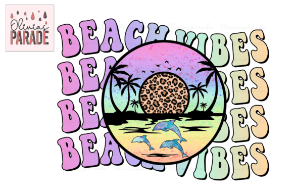 Beach Vibes Retro Wavy Summer Png: A Nostalgic Design Asset