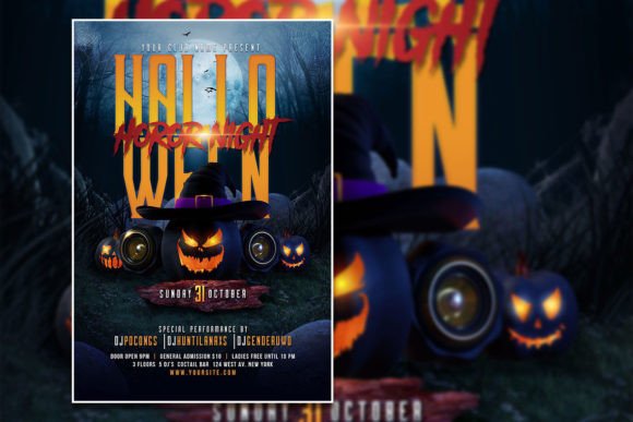 Create Spooky Buzz with a Halloween Horror Night Flyer