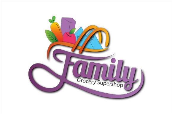 Design a Distinctive Brand: The Grocery Shop Logo Icon