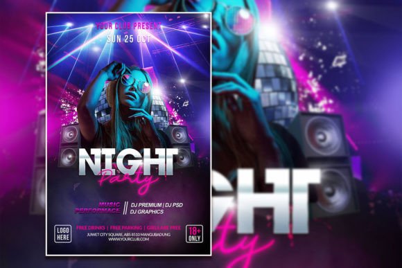 Design a Show-Stopping Ladies Night Party Flyer