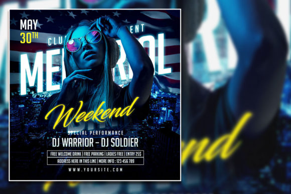 Design a Standout Memorial Day Weekend Social Media Post
