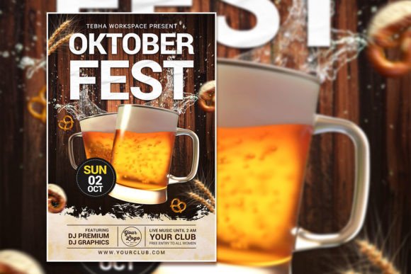 Design a Standout Oktoberfest Event with a Customizable Flyer Template