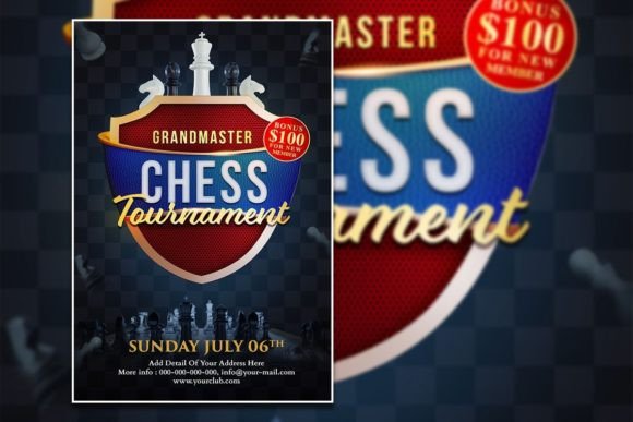 Design a Winning Chess Tournament Flyer That Captures Attention