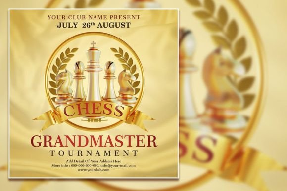 Design a Winning Chess Tournament Social Media Post