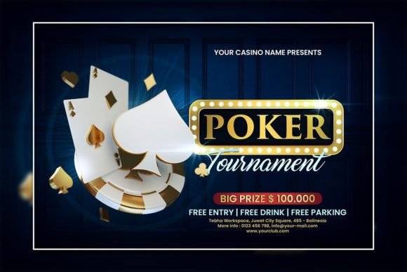Design a Winning Poker Tournament Flyer That Draws a Crowd