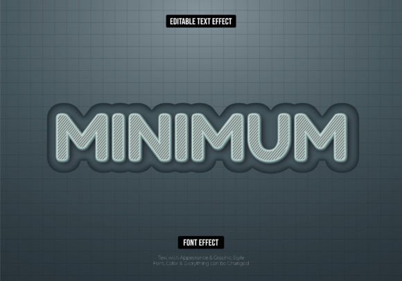 Instant Polish: Create Stunning Graphics with This Editable Text Effect