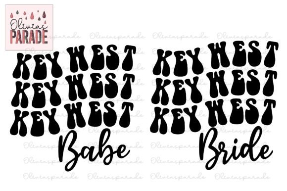 Key West Bride Babe Groovy SVG: Your Ultimate Bachelorette Design