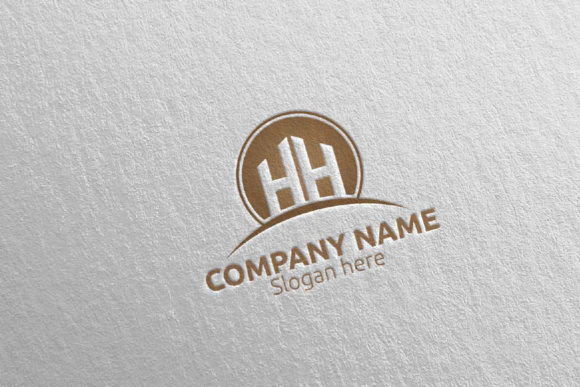 Letter H Logo Design 31: A Modern Vector Template for Financial & Digital Brands