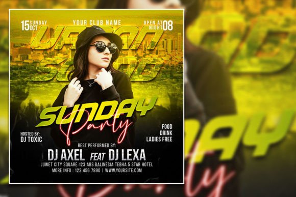Make Your Weekend Event Shine: The Ultimate Party Flyer Template