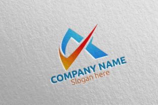 Modern Letter A Logo Design: A Versatile Branding Asset