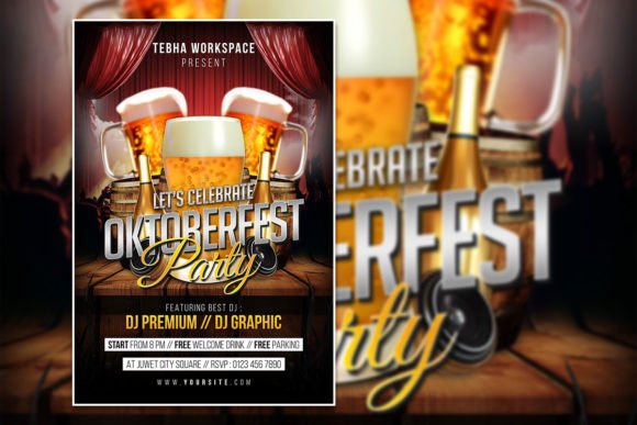 Oktoberfest Party Flyer: Craft Your Own Festive Marketing
