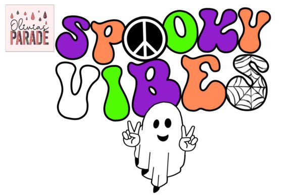 Spooky Vibes Ghost Png Sublimation Pod for Creative Projects