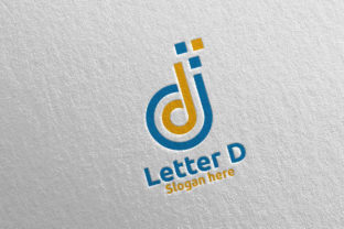 Streamline Your Brand Identity with a Versatile Digital Letter D Logo