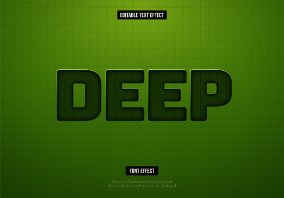 Transform Your Text Instantly with This Deep Editable Effect